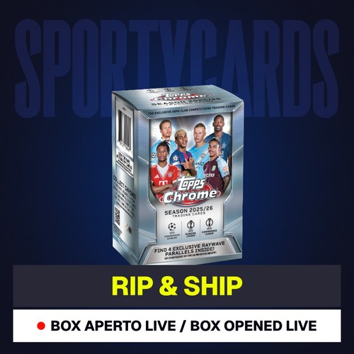 Rip ship topps chrome - [rip&ship], uefa