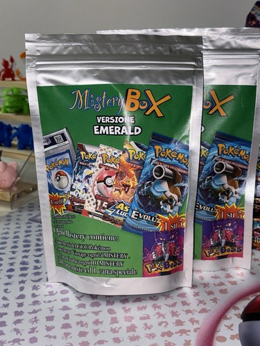 Box pokémon mistery poké - mistery, di