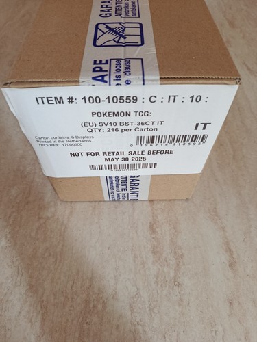 Pokémon tcg sv10 case sealed - tcg,