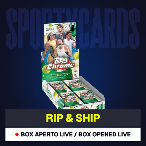 Rip ship topps chrome - topps, tennis
